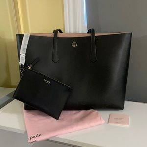 Kate Spade - Molly Black Leather Tote Large
